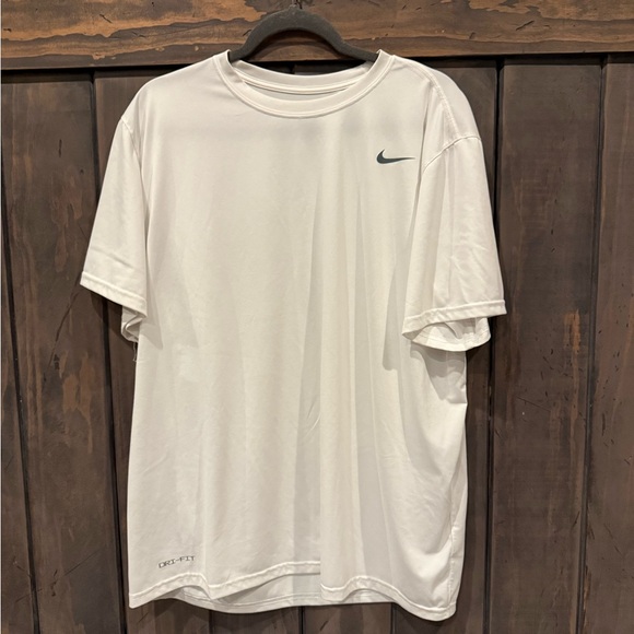 Nike Other - Nike White Short Sleeve Dri-FIT Performance Tee